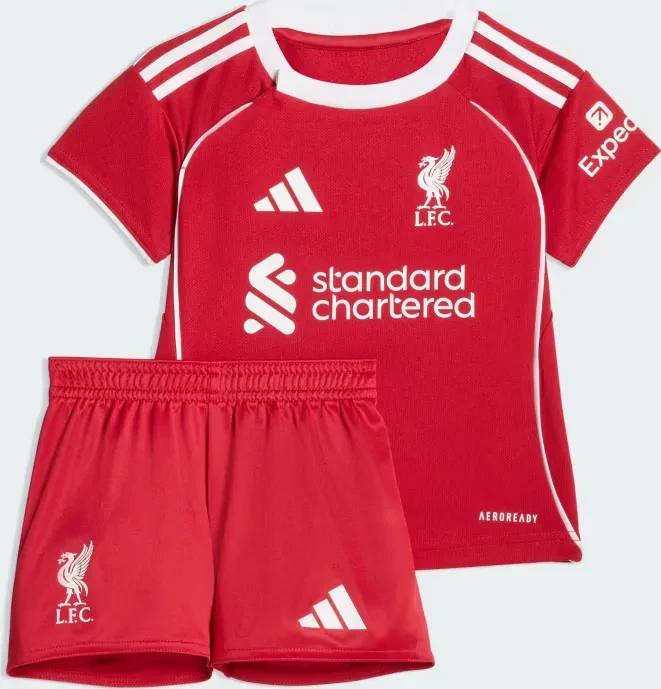 adidas Liverpool FC 2025/2026 Heimausrüstung (Junior)