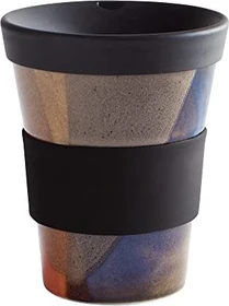 Kahla cupit Becher nature 350ml pure black/colours of