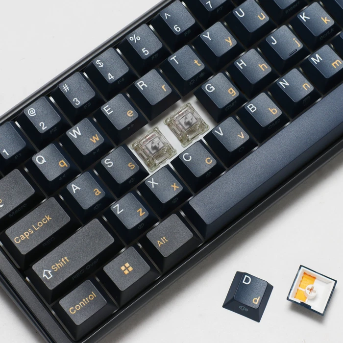 Ducky One 3 Pro Mini, Nazca Line, MX2A SPEED RGB Silver, USB, US