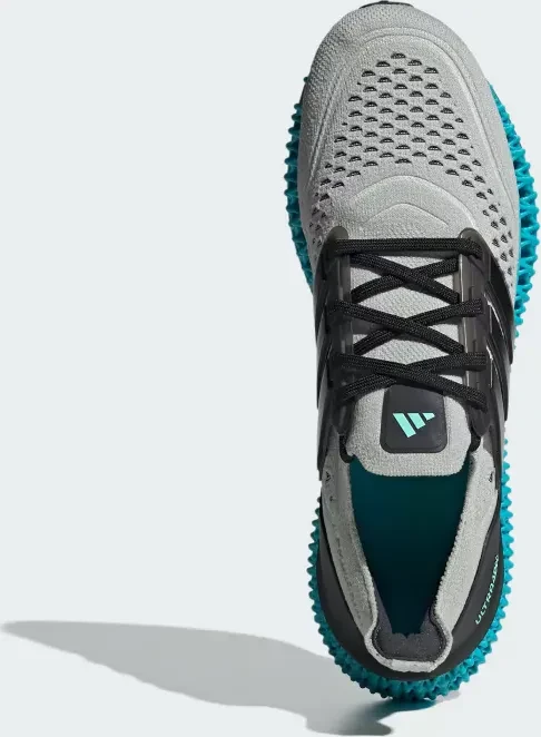 adidas Ultra 4DFWD wonder silver/core black/lucid cyan (Herren)