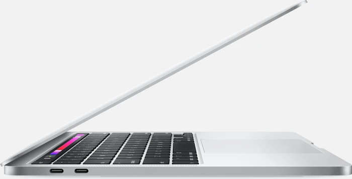 Apple MacBook Pro 13.3", silber, M1 - 8 Core CPU / 8 Core GPU, 8GB RAM, 1TB SSD, DE [2020]