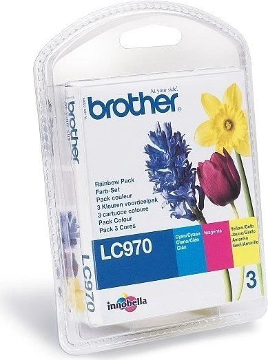 Brother Tinte LC970 Rainbow Pack