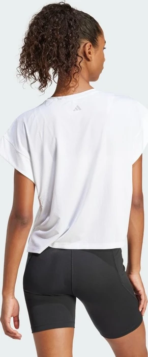 adidas Studio Funktionsshirt kurzarm white/grey two (Damen)