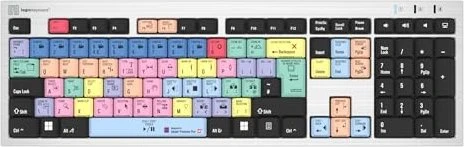 LogicKeyboard Adobe Premiere Pro CC PC Slim Line, USB, UK