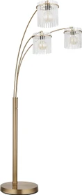 Globo Gorley Stehleuchte 3-flammig gold