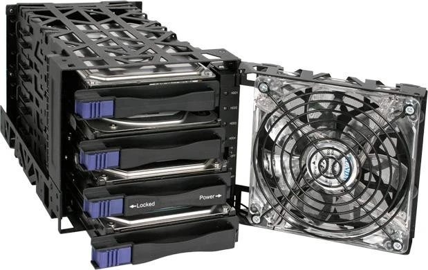 Icy Dock MB074SP-1B Black Vortex