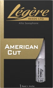 Légère Alto Saxophone Reed, American Cut, Stärke 3, 1 Stück