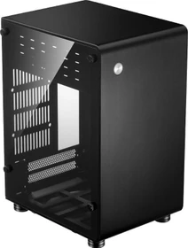 Jonsbo U1 Plus schwarz, Glasfenster, Mini-ITX