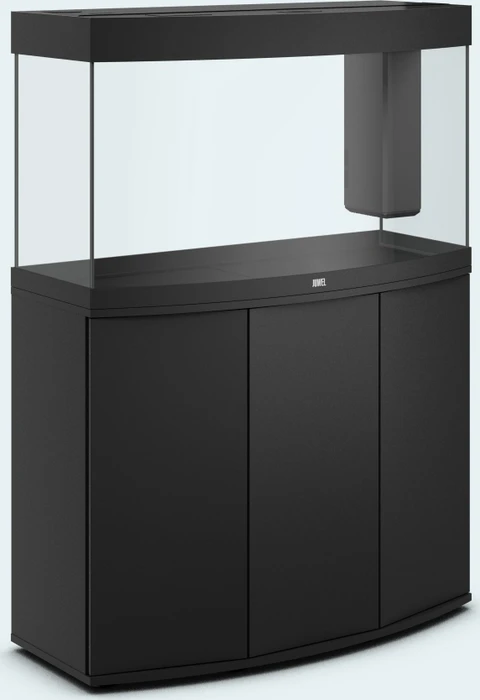 Juwel Vision 180 LED Aquarium-Set mit Unterschrank, schwarz/schwarz, 180l