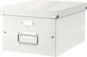 Leitz Click & Store WOW Aufbewahrungsbox mittel, A4, weiß