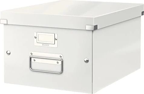 Leitz Click & Store WOW Aufbewahrungsbox mittel, A4, weiß