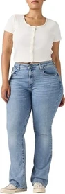Levi's 725 Bootcut High Rise Jeans light indigo worn in (Damen)