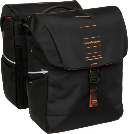 New Looxs Vigo Double MIK 2.0 Gepäcktasche schwarz/orange