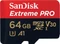 SanDisk Extreme PRO, microSD UHS-I U3, A1, V30, Rev-CG Vorschaubild