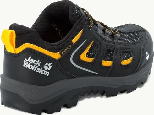 Jack Wolfskin Vojo Texapore Low black/burly yellow (Junior)