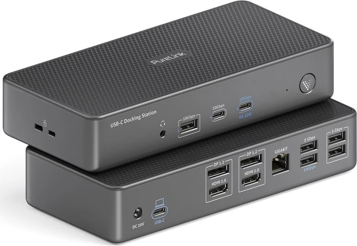 PureLink Vuelogic 14-in-1 USB-C Docking Station, USB-C 3.1 [Buchse]