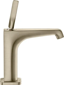 Hansgrohe Axor Citterio E 130 Waschbeckenarmatur mit Ablauffernbedienung brushed nickel
