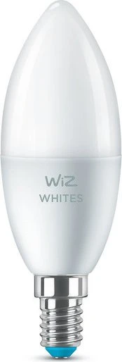 WiZ Whites LED Kerze 4.9W E14 C37