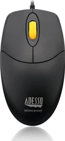 Adesso iMouse W3 Antimicrobial Waterproof Mouse with Magnetic Scroll Wheel schwarz, USB