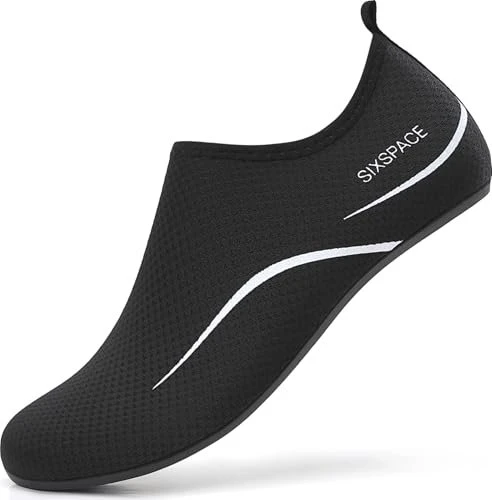 Sixspace Badeschuhe schwarz