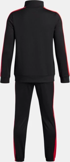 Under Armour Rival Strick Trainingsanzug black/racer red (Junior)