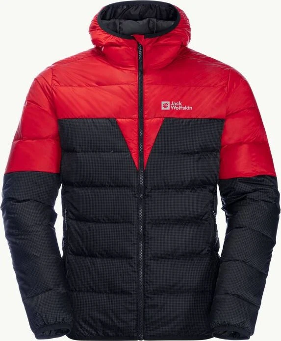 Jack Wolfskin DNA Tundra Down Hoody Funktionsjacke adrenaline red (Herren)