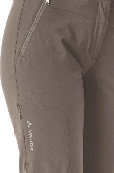 Vaude Farley Stretch Capri T-Zip III Zip-Off Hose lang coconut (Damen)
