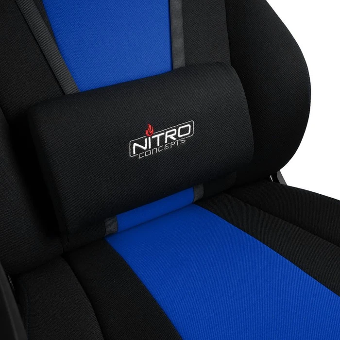 Nitro Concepts E250 Gamingstuhl, schwarz/blau