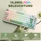 Yunzii B75 Pro, Matcha Green, beige, Cocoa Cream V2, USB/Bluetooth, DE Vorschaubild