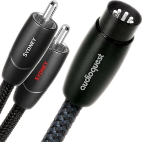 Audioquest Sydney Composite Audio Kabel 2m schwarz