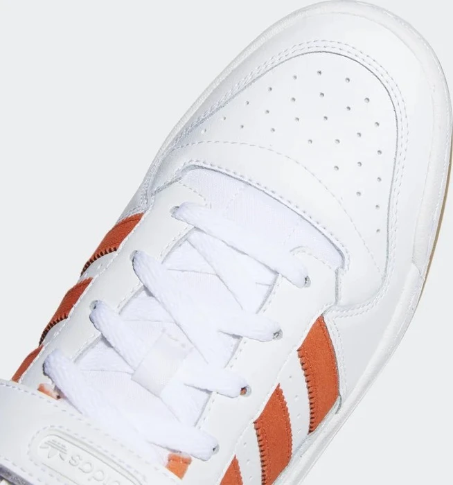 adidas Forum Low cloud white/true orange/gum