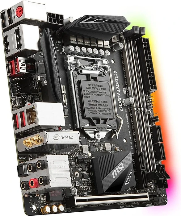 MSI Z370I Gaming Pro Carbon AC (Intel 1151 v2)