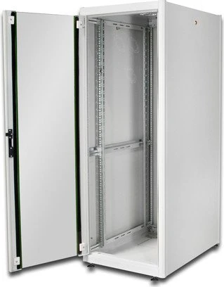 Digitus Professional Dynamic Basic Serie Wandschrank 32HE, Sicherheitsglastür, IP2X, grau, 800mm tief