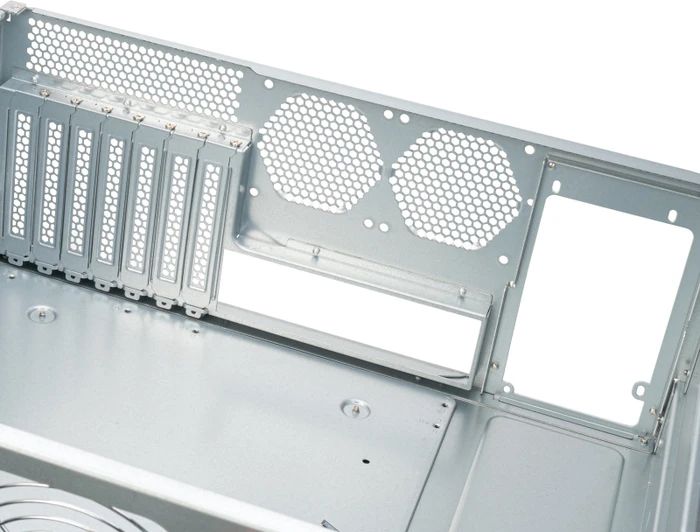 SilverStone RM43-324-RS, Rackmount Storage, schwarz/grau, 4HE, ATX