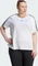adidas Aeroready Train Essentials 3-Streifen Funktionsshirt kurzarm weiß/schwarz (Damen) Vorschaubild