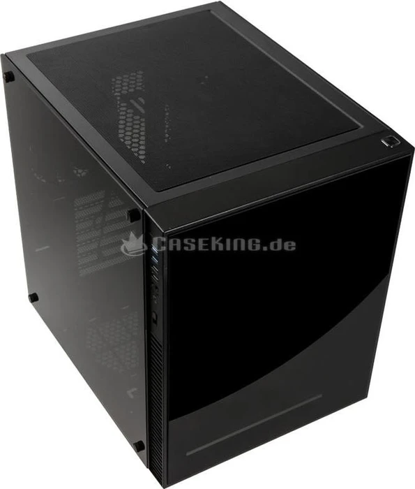 anidées AI-Crystal Cube Lite schwarz, Glasfenster
