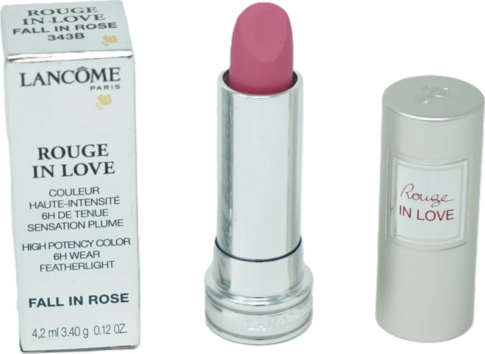 Lancôme Rouge in Love Lippenstift 343B Fall in Rose, 4.2ml
