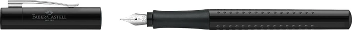 Faber-Castell Füller Grip 2010 schwarz, rechte Hand/linke Hand, fein