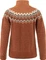 Fjällräven Övik Knit Strickjacke autumn leaf/desert brown (Damen) Vorschaubild