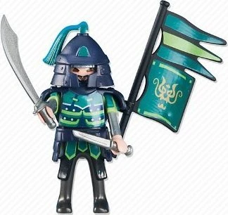 playmobil Figures Anführer der Grünen Asia-Ritter