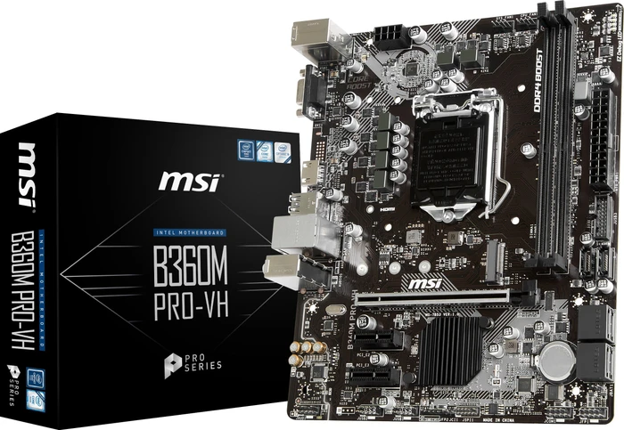 MSI B360M Pro-VH (Intel 1151 v2)