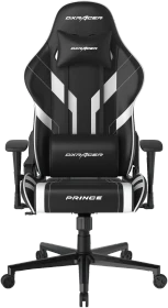 DXRacer Prince Series PM88 Gamingstuhl, schwarz/weiß