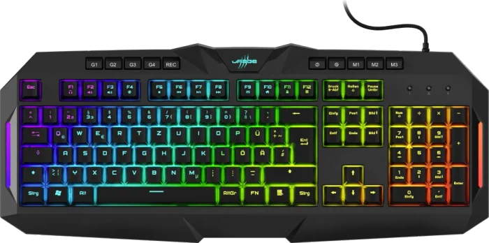 Hama uRage Exodus 700 Semi-Mechanical Gaming Keyboard, LEDs RGB, USB, DE