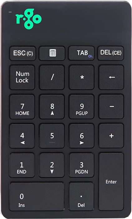 R-Go Numpad Break Wireless, schwarz, Bluetooth (RGOCONMWLBL)