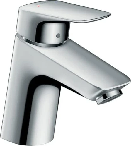 Hansgrohe Logis 70 LowFlow Waschbeckenarmatur mit Ablauffernbedienung