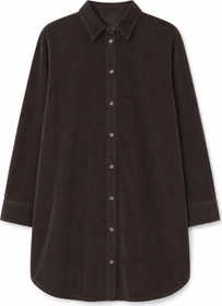 Mazine Corduroy Kleid dark chocolate (Damen)