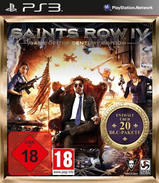 Saints Row IV - Version PS3 Complète, Français, Très Bon état - Jeu D'action Déjanté !