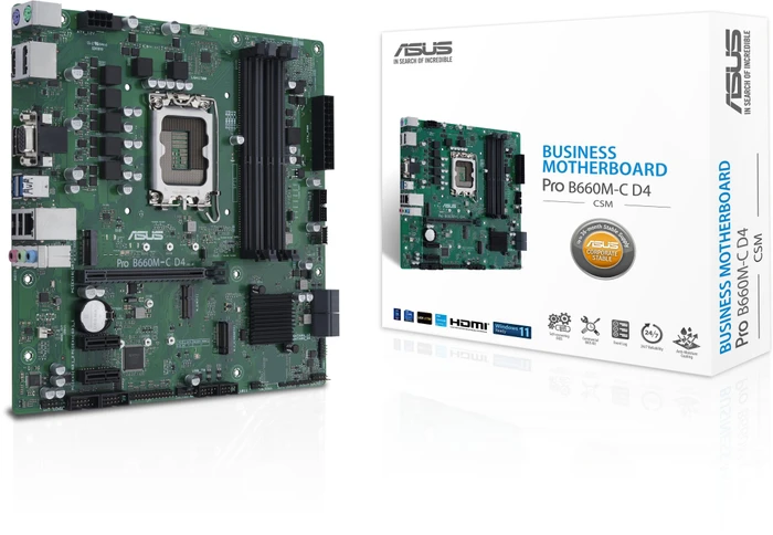 ASUS Pro B660M-C D4-CSM (Intel 1700)