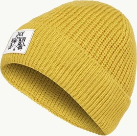 Jack Wolfskin Badge Beanie mustard