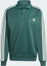 adidas Adicolor Funnel Neck Sweatshirt mineral green (Herren)